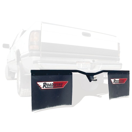 Roadmaster 77-INCH ROADWING REMOVABLE MUD FLAP SYSTEM - FITS FULL-SIZE TRUCKS 4400
